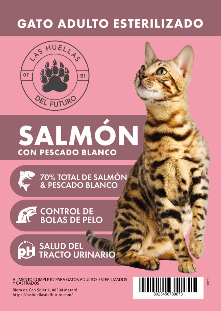 Gato Salmón Adulto esterilizado